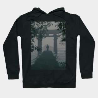 Solitude in Nature's Embrace Hoodie